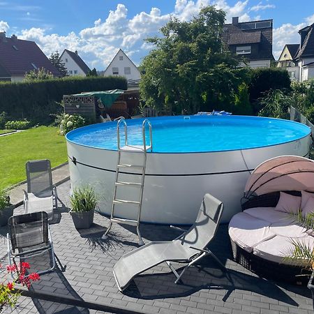 Kleine Gemuetliche Einliegerwohnung Mit Garten Und Pool Nordstemmen Zewnętrze zdjęcie